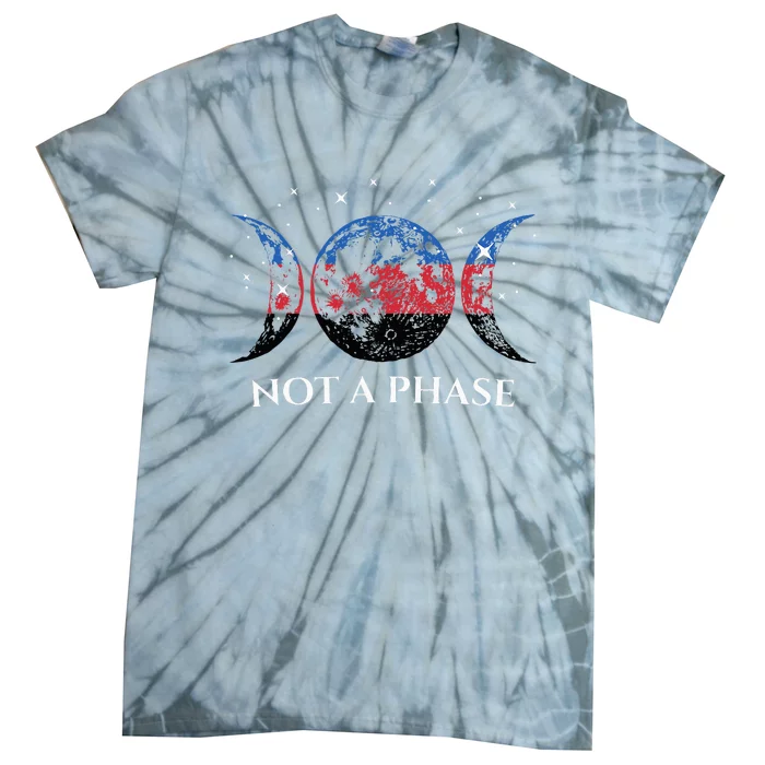 Polyamory Pride Flag Not A Phase Polyamorous Tie-Dye T-Shirt