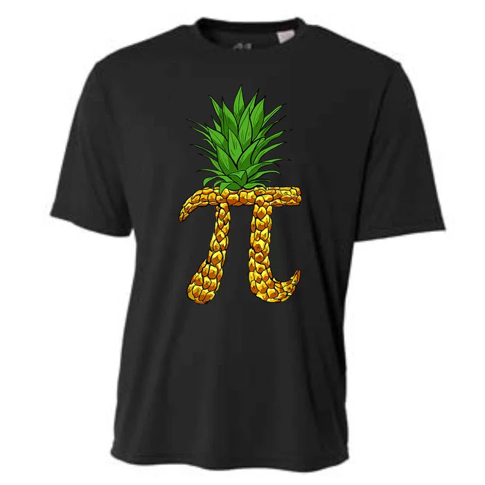 Pineapple Pi Funny Pi Day Pi Neapple Pi Cooling Performance Crew T-Shirt