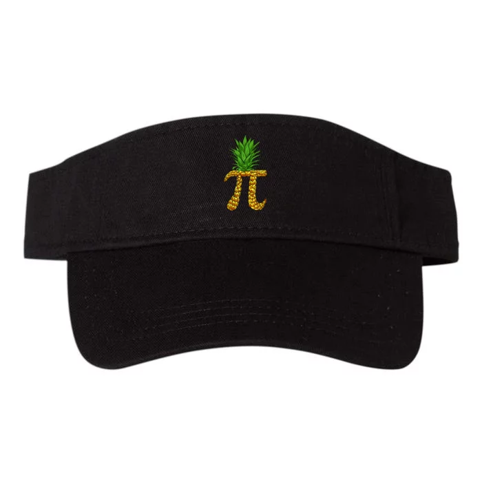 Pineapple Pi Funny Pi Day Pi Neapple Pi Valucap Bio-Washed Visor