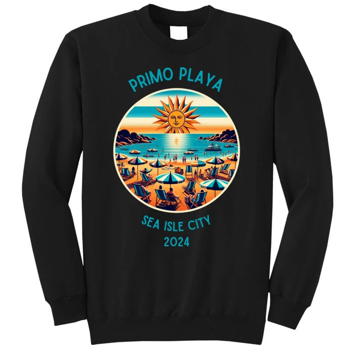 Primo Playa Fun Beach Scene Sweatshirt