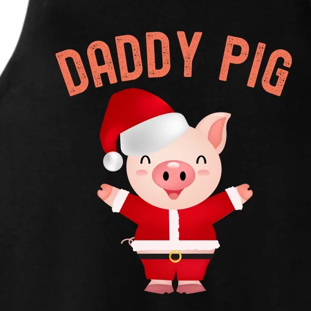 Peppa Pig Funny Daddy Pig Ladies Tri-Blend Wicking Tank