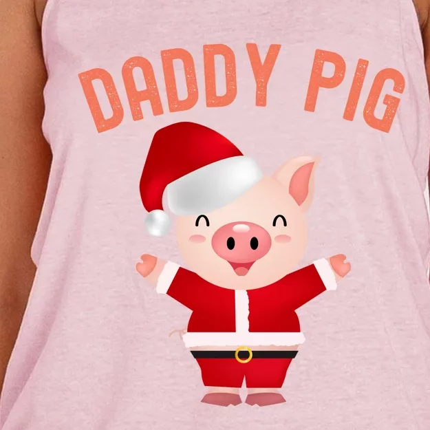 Peppa Pig Funny Daddy Pig Women's Knotted Racerback Tank