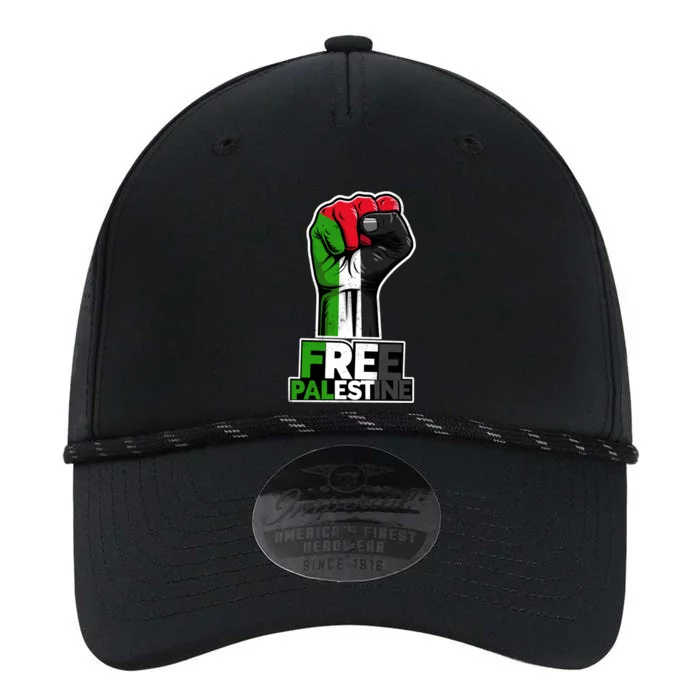 Palestine Palestine Flag Palestinian Fist Free Palestine Great Gift Performance The Dyno Cap