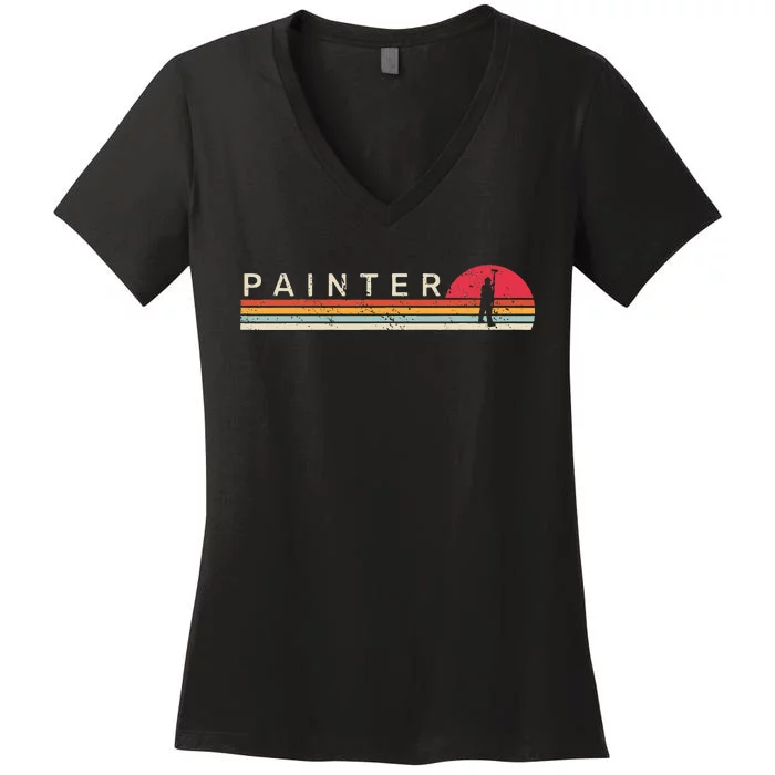 Painter Painters For Painter Women's V-Neck T-Shirt