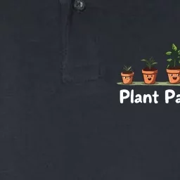 Plant Parenthood For Plant Moms & Dads Funny Cute Softstyle Adult Sport Polo