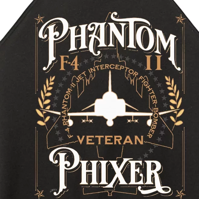 Phantom Phixer F4 Phantom Aircraft Maintainer Veteran Women’s Perfect Tri Rocker Tank