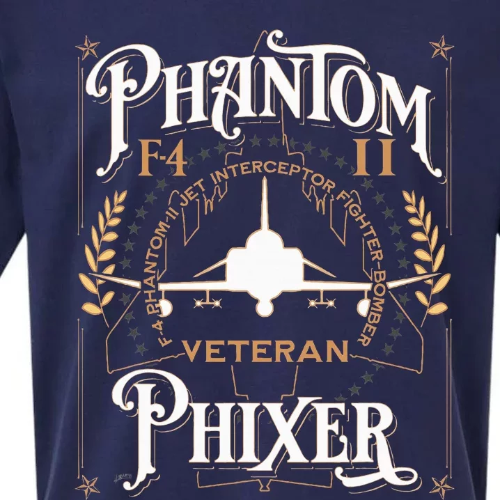 Phantom Phixer F4 Phantom Aircraft Maintainer Veteran Sueded Cloud Jersey T-Shirt