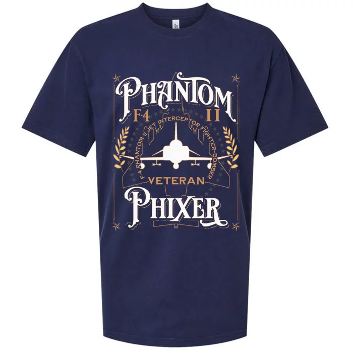 Phantom Phixer F4 Phantom Aircraft Maintainer Veteran Sueded Cloud Jersey T-Shirt