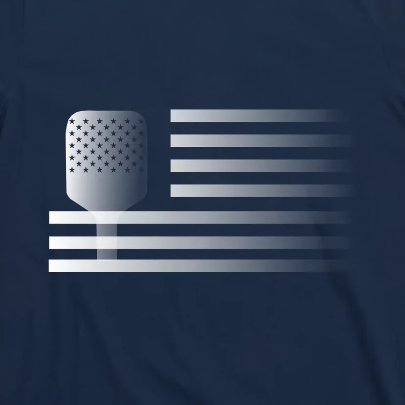 Pickleball Paddle Flag Fun Pickleball T-Shirt