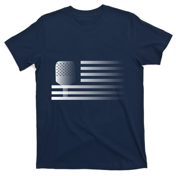 Pickleball Paddle Flag Fun Pickleball T-Shirt