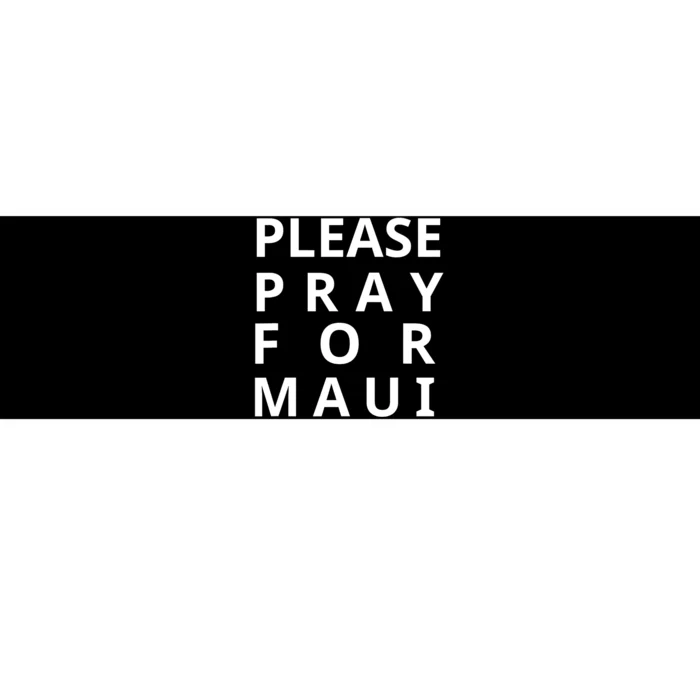 Please Pray For Maui Tee Maui Hawaii Tee Hawaiian Hibiscus Bumper Sticker