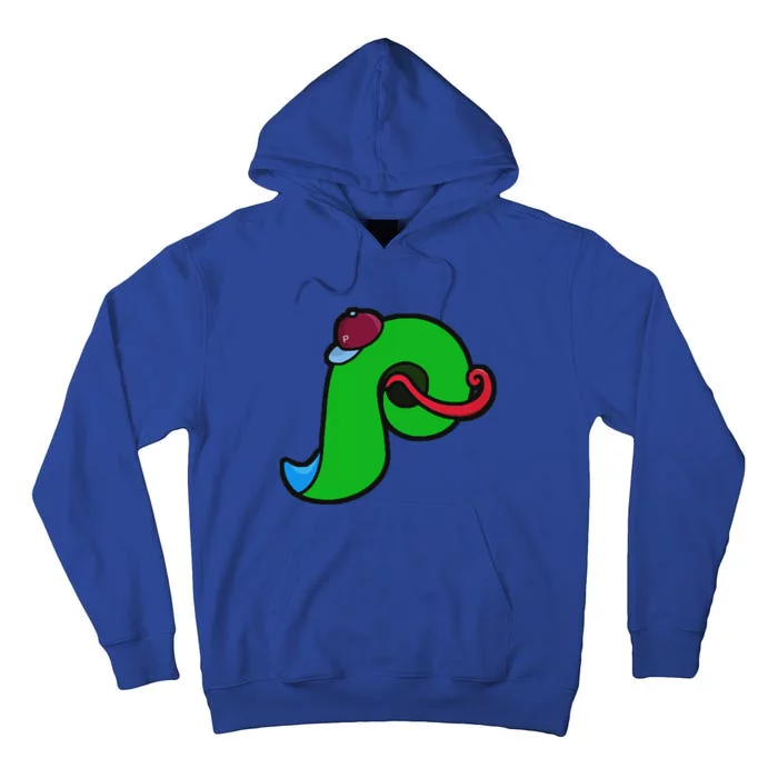 Phanatic P Funny Baseball Tall Hoodie