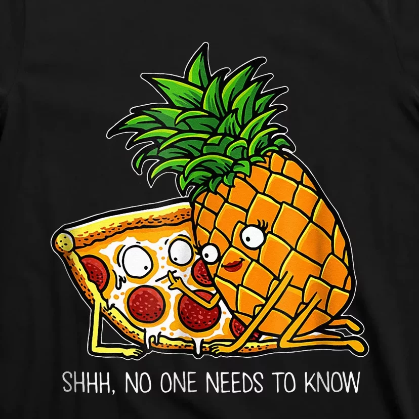 Pineapple Pizza Funny Pepperoni Pizzas T-Shirt