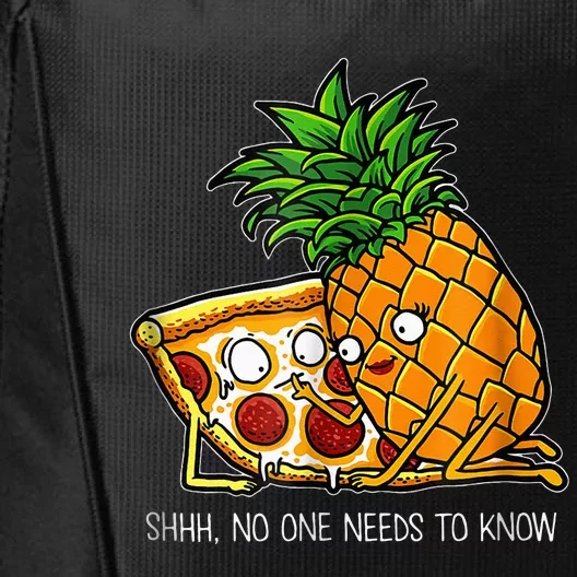 Pineapple Pizza Funny Pepperoni Pizzas City Backpack