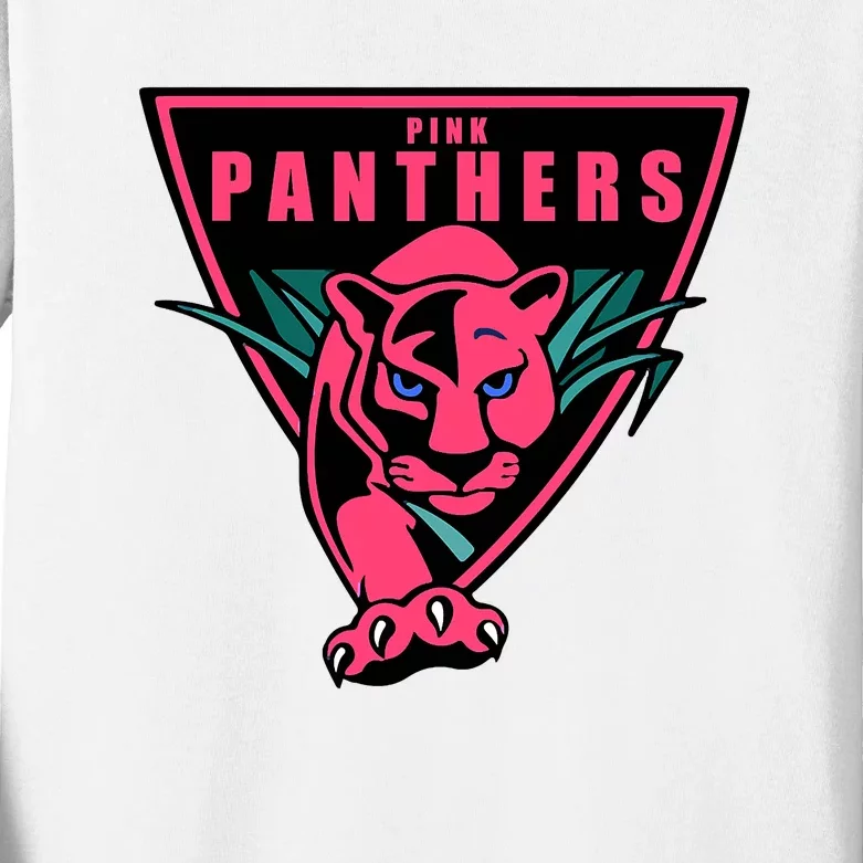 Pink Panthers FC Kids Long Sleeve Shirt