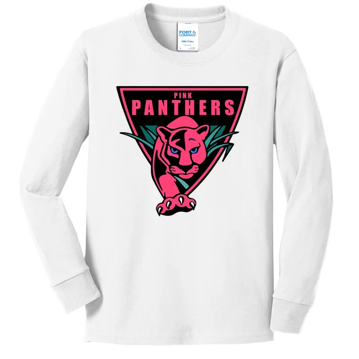 Pink Panthers FC Kids Long Sleeve Shirt