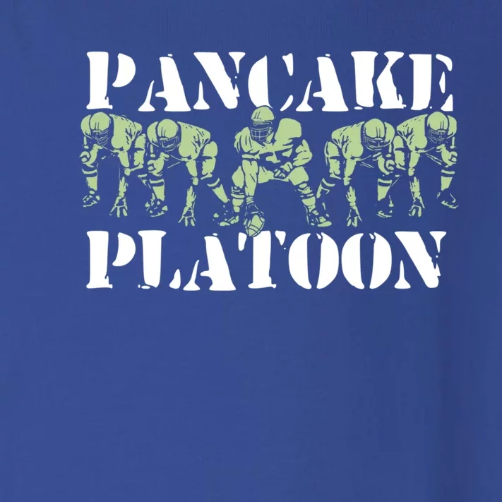 Pancake Platoon Funny Offensive Line Football Ogiftline Gift Toddler Long Sleeve Shirt