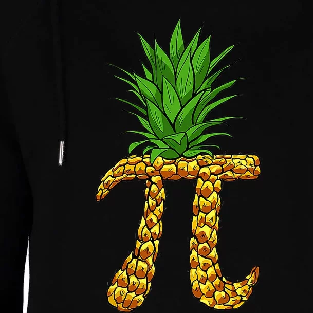 Pineapple Pi Funny Pi Day Pi Neapple Pi Womens Funnel Neck Pullover Hood