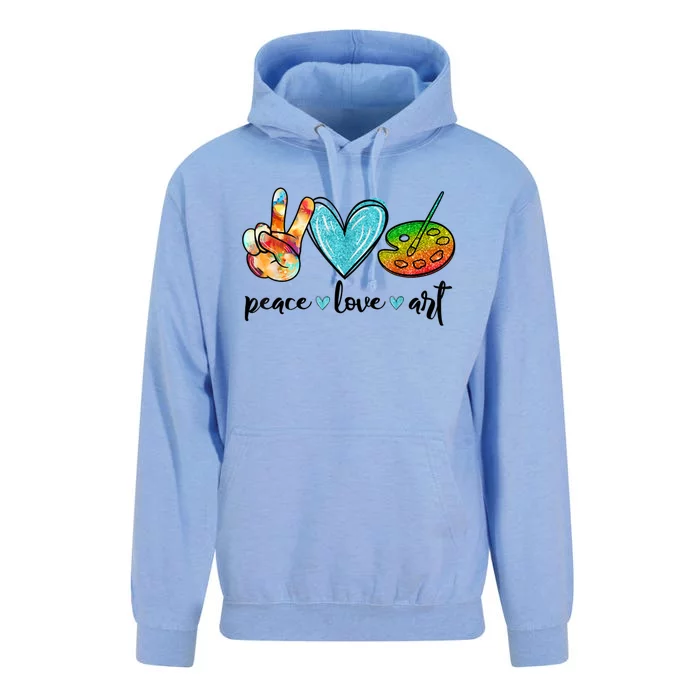 Painting Palette Funny Art Teacher Gifts Unisex Surf Hoodie