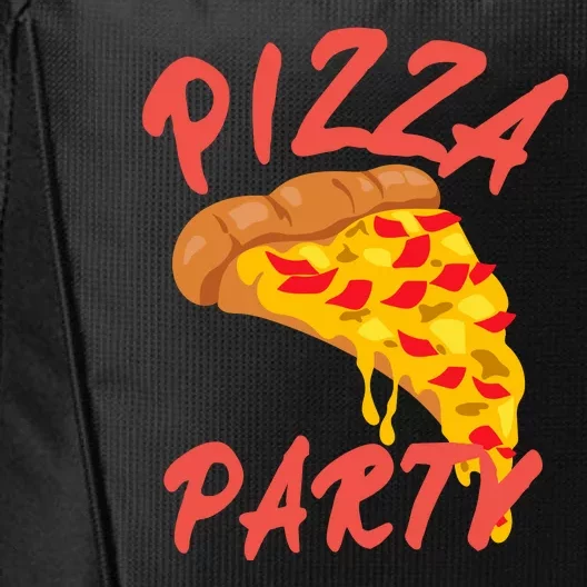 Pizza Party Funny Pizza Lovers Pizza Party Day City Backpack