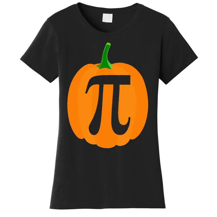 Pumpkin Pi Funny Halloween & Thanksgiving Pumpkin Pie Women's T-Shirt