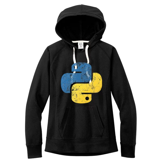 Python Programming For Programmers Women's Fleece Hoodie