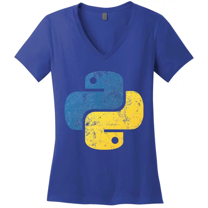 Python Programming For Programmers Women's V-Neck T-Shirt