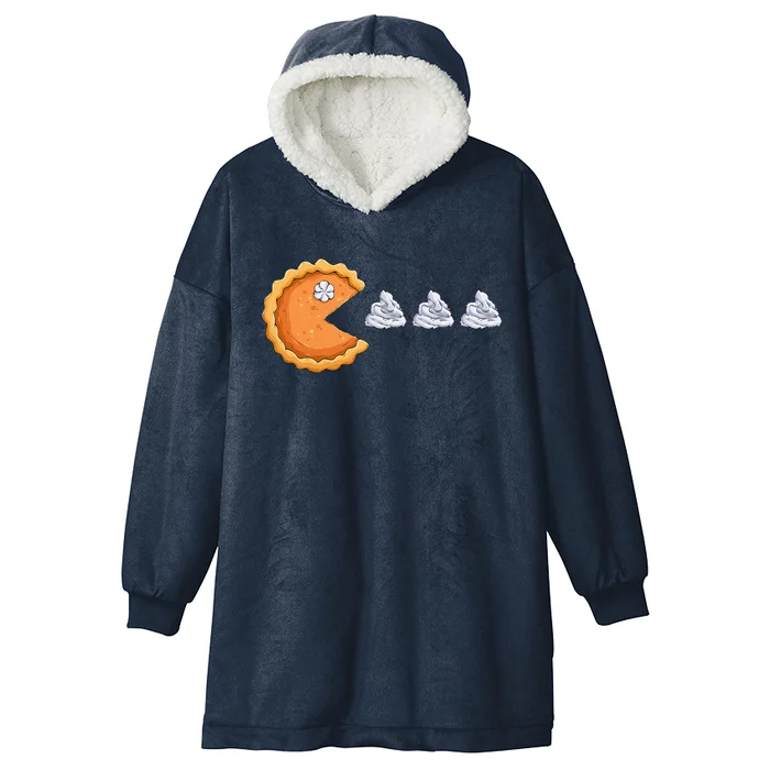 Pumpkin Pie Gamer Thanksgiving Hooded Wearable Blanket