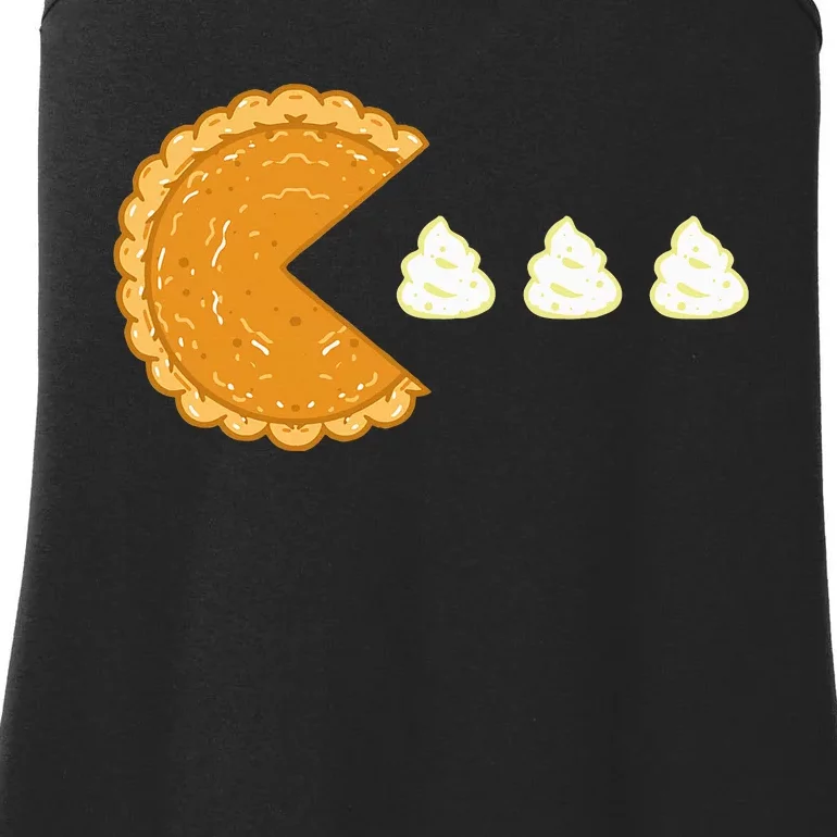 Pumpkin Pie Gamer Thanksgiving Ladies Essential Tank