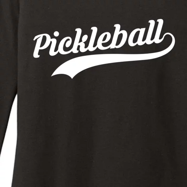 Pickleball Player Gift Womens CVC Long Sleeve Shirt