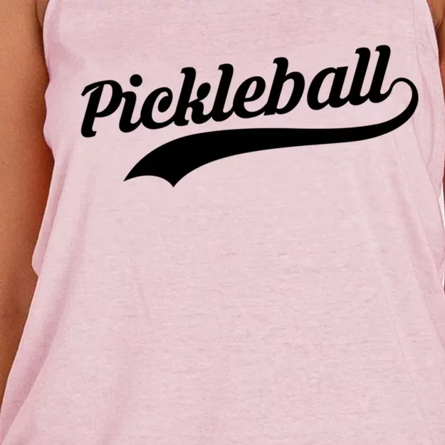 Pickleball Player Gift Women's Knotted Racerback Tank