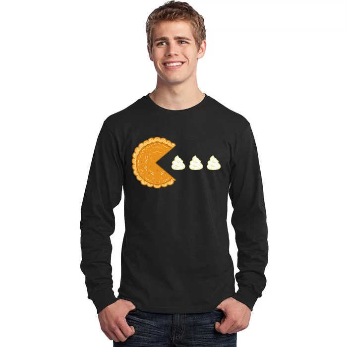 Pumpkin Pie Gamer Thanksgiving Tall Long Sleeve T-Shirt