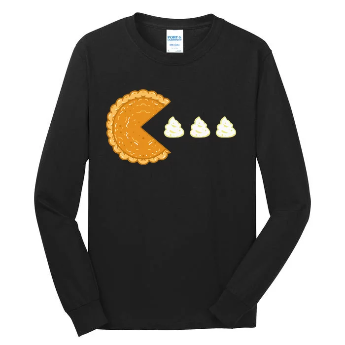 Pumpkin Pie Gamer Thanksgiving Tall Long Sleeve T-Shirt