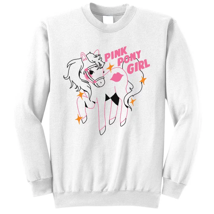 Pink Pony Girl Pink Pony Club Sweatshirt