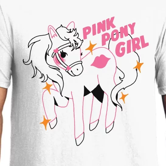 Pink Pony Girl Pink Pony Club Pajama Set