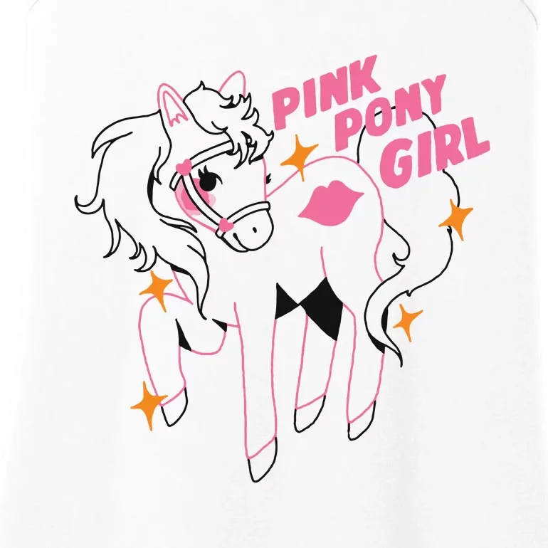 Pink Pony Girl Pink Pony Club Ladies Essential Tank