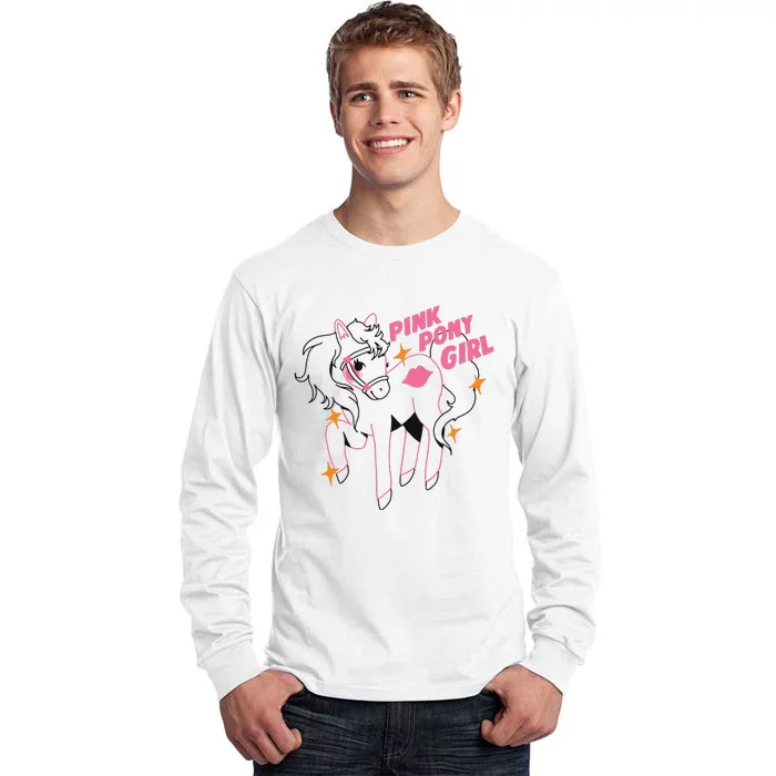 Pink Pony Girl Pink Pony Club Tall Long Sleeve T-Shirt