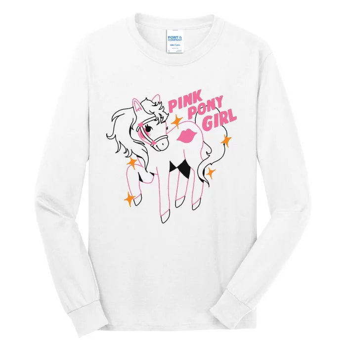 Pink Pony Girl Pink Pony Club Tall Long Sleeve T-Shirt