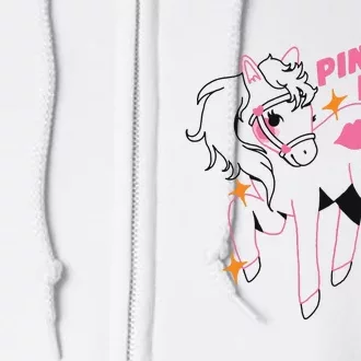 Pink Pony Girl Pink Pony Club Full Zip Hoodie