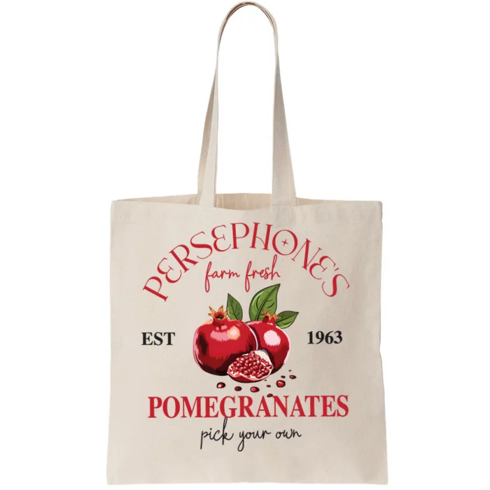 PersephoneS Pomegranates Greek Mythology Tote Bag