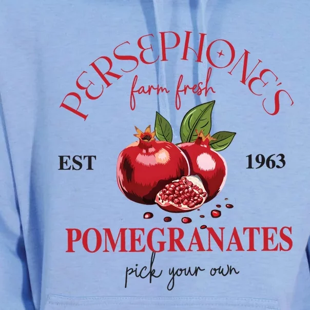 PersephoneS Pomegranates Greek Mythology Unisex Surf Hoodie