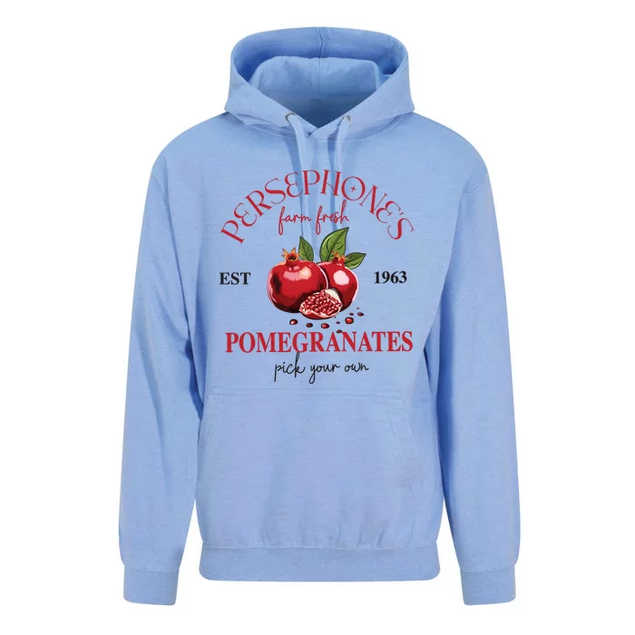 PersephoneS Pomegranates Greek Mythology Unisex Surf Hoodie