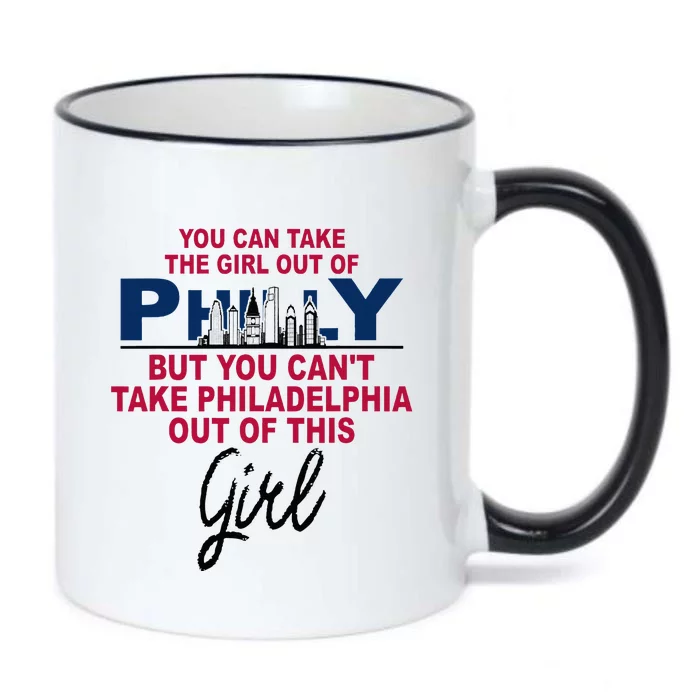 Proud Philadelphia Girl Moved From Philadelphia Black Color Changing Mug