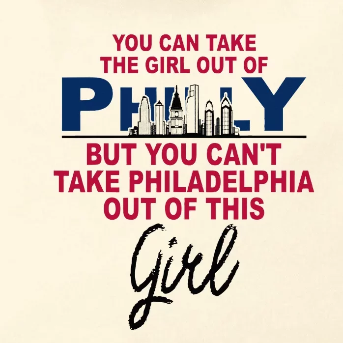 Proud Philadelphia Girl Moved From Philadelphia Zip Tote Bag