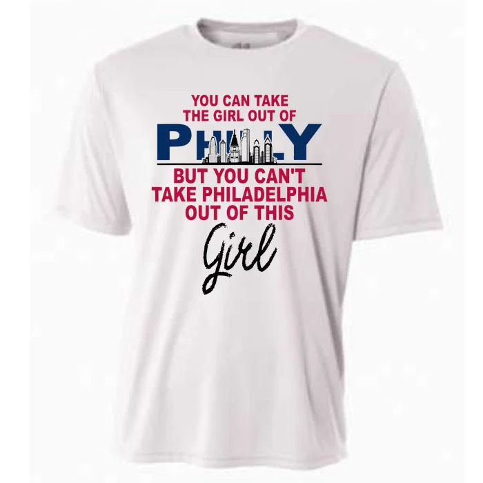 Proud Philadelphia Girl Moved From Philadelphia Cooling Performance Crew T-Shirt