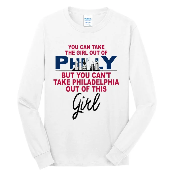 Proud Philadelphia Girl Moved From Philadelphia Tall Long Sleeve T-Shirt