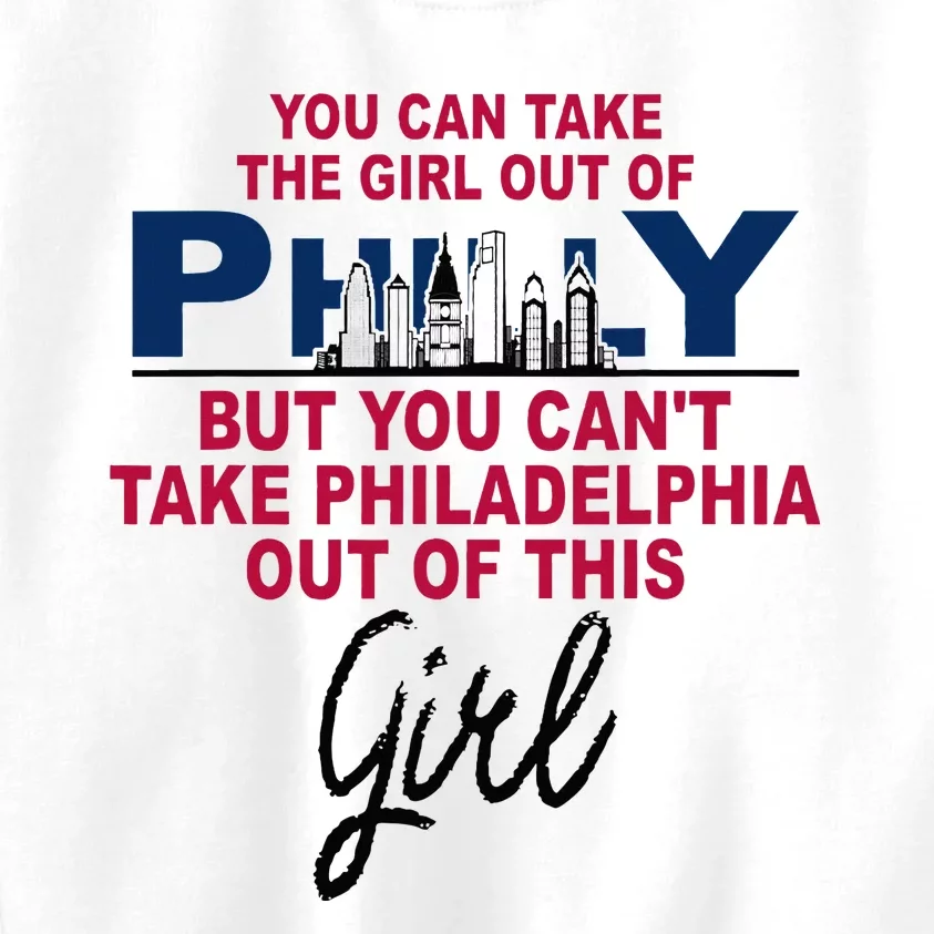 Proud Philadelphia Girl Moved From Philadelphia Kids Sweatshirt