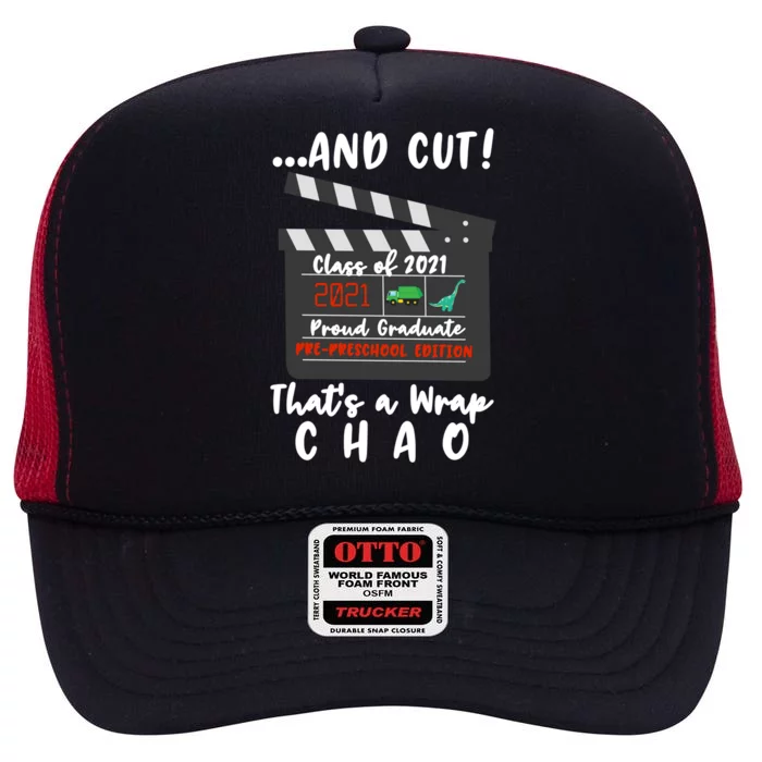 Pre Preschool Gift High Crown Mesh Trucker Hat