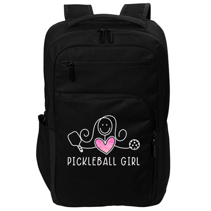 Pickleball, Pickleball Girl Tee, Pickleball Lover Impact Tech Backpack