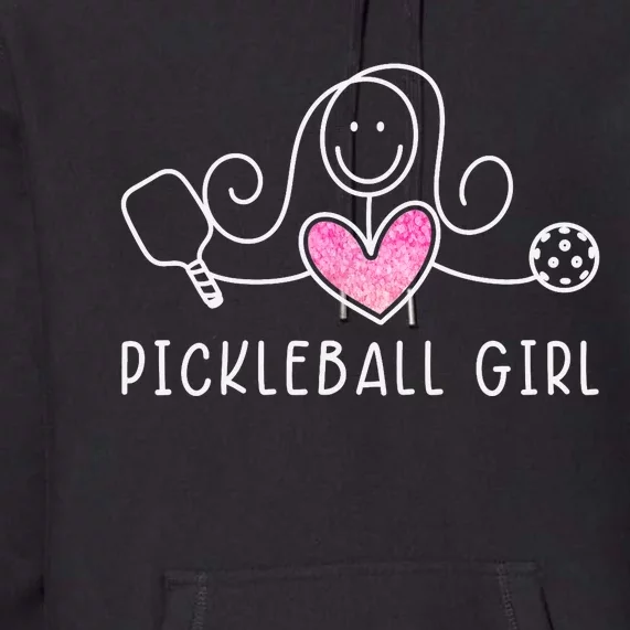 Pickleball, Pickleball Girl Tee, Pickleball Lover Premium Hoodie